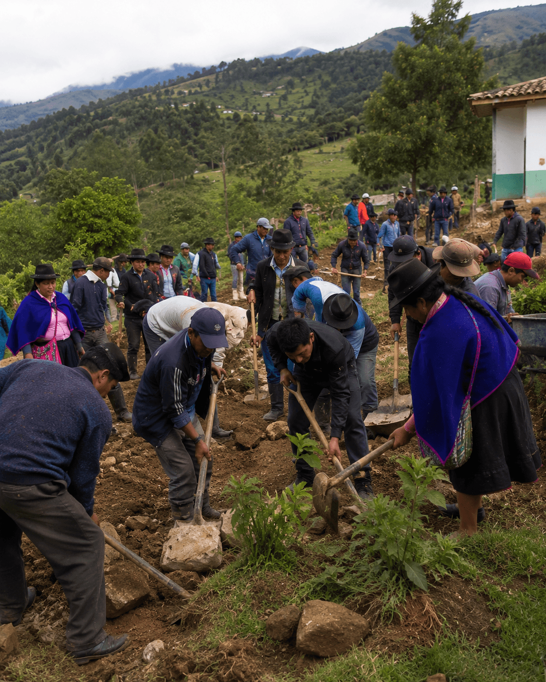 Minga Comunitaria de Reforestación